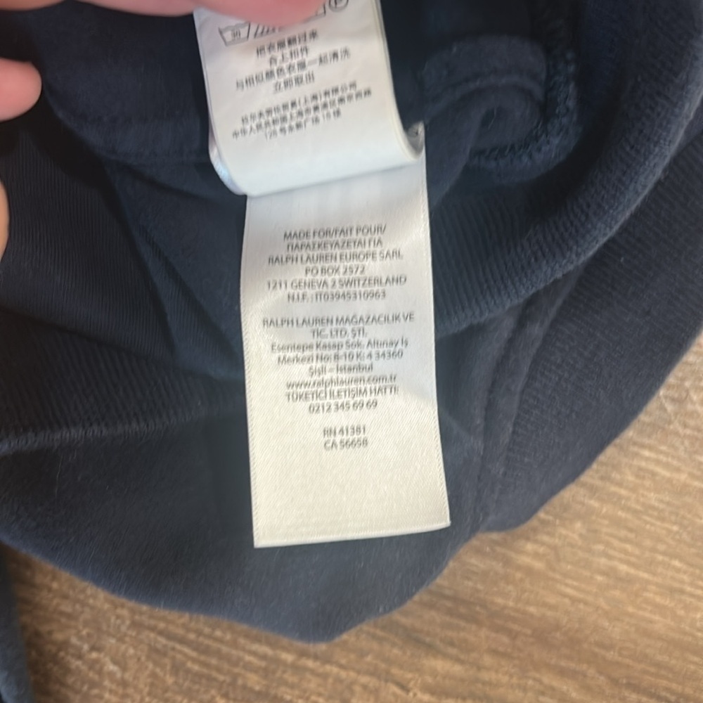 Polo Ralph Lauren boys cotton jacket size 4/4T navy. 100% cotton - Picture 12 of 12